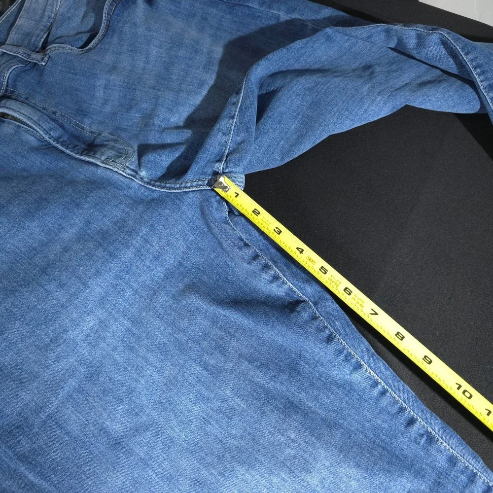 Lucky Brand Bootcut Jeans Mens 38x29 Blue Wash Stretch Denim Casual Wear Western